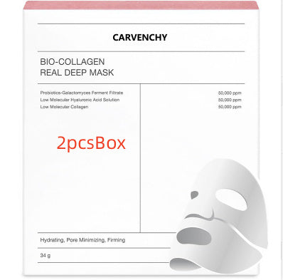 Deep Collagen Overnight Facial Sheet Mask – Low Molecular Collagen Hydration & Firming