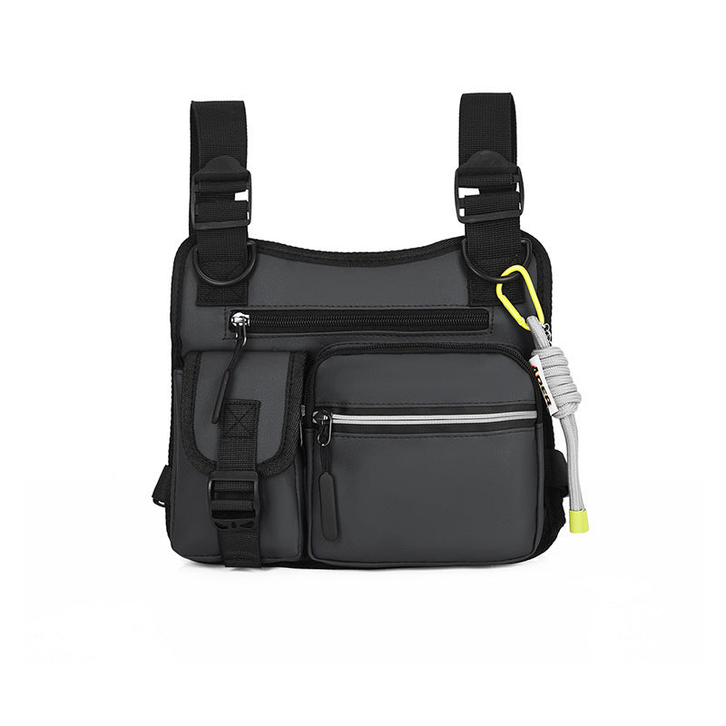 Workwear Functional Vest Chest Bag Reflective