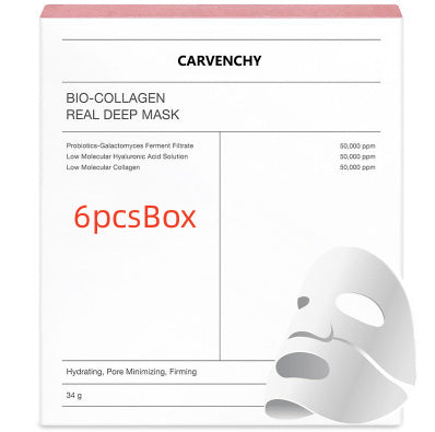 Deep Collagen Overnight Facial Sheet Mask – Low Molecular Collagen Hydration & Firming