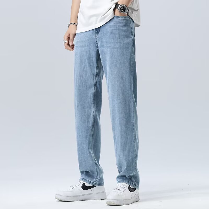 Ice Silk Wide-Leg Drape Pants – Ultra-Soft, Breezy & Elegant