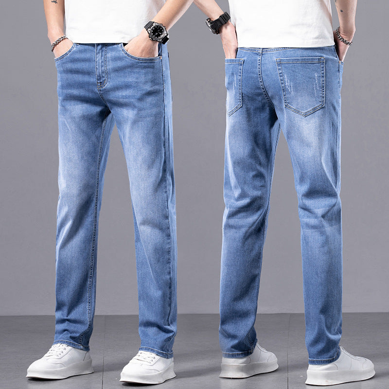 Men's Slim Stretch Straight Casual Pants – Comfort Meets Class