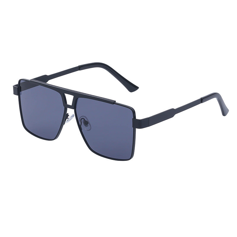 Men’s Square Frame Sunglasses – Full Frame, UV Protection, Trendy Outdoor Eyewear