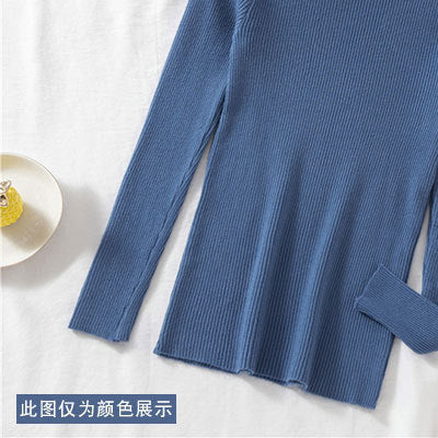 Women's Half Turtleneck Pullover Sweaters Bottoming Shirt