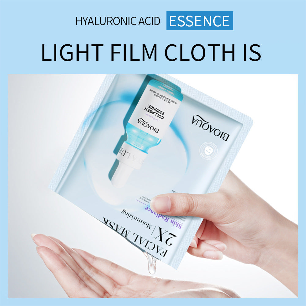 Collagen Face Mask – Moisturizing & Firming Sheet Mask with Hyaluronic Acid