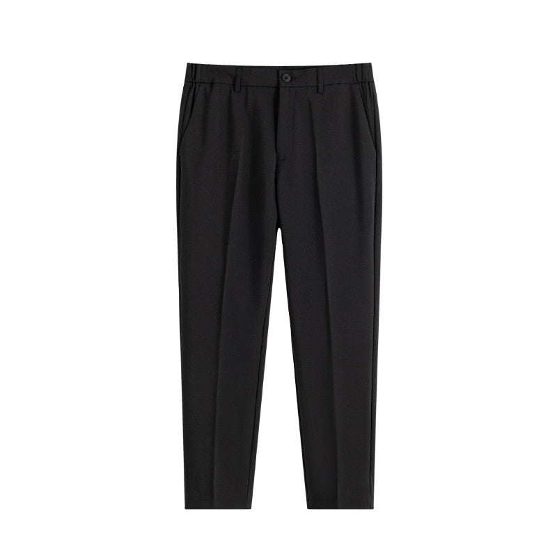 Men’s 9/10 Length Straight Suit Pants – Casual Smart-Fit Trousers for Modern Style | NYLIXA