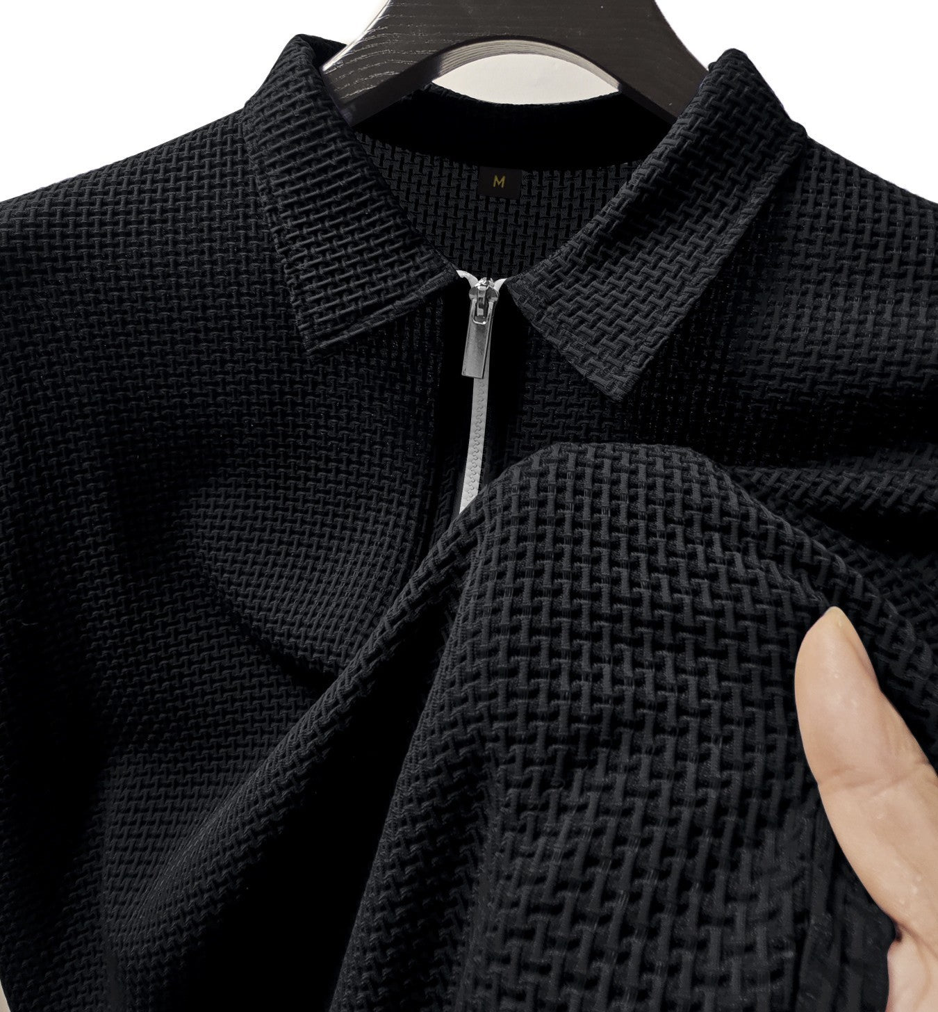 Men’s Stretch Nylon Breathable Casual Top – Lightweight & Flexible Comfort