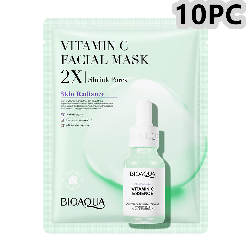 Collagen Face Mask – Moisturizing & Firming Sheet Mask with Hyaluronic Acid