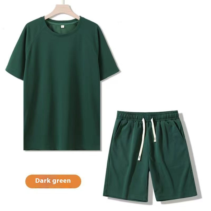 Summer Suit Men's Short Sleeve Breathable