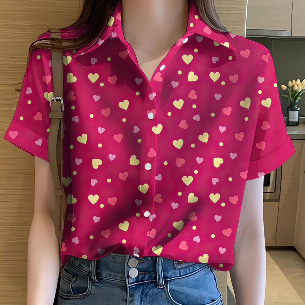 Women's European Hawaiian Beach Shirt – Loose-Fit Summer Vacation Top | NYLIXA Resort wear