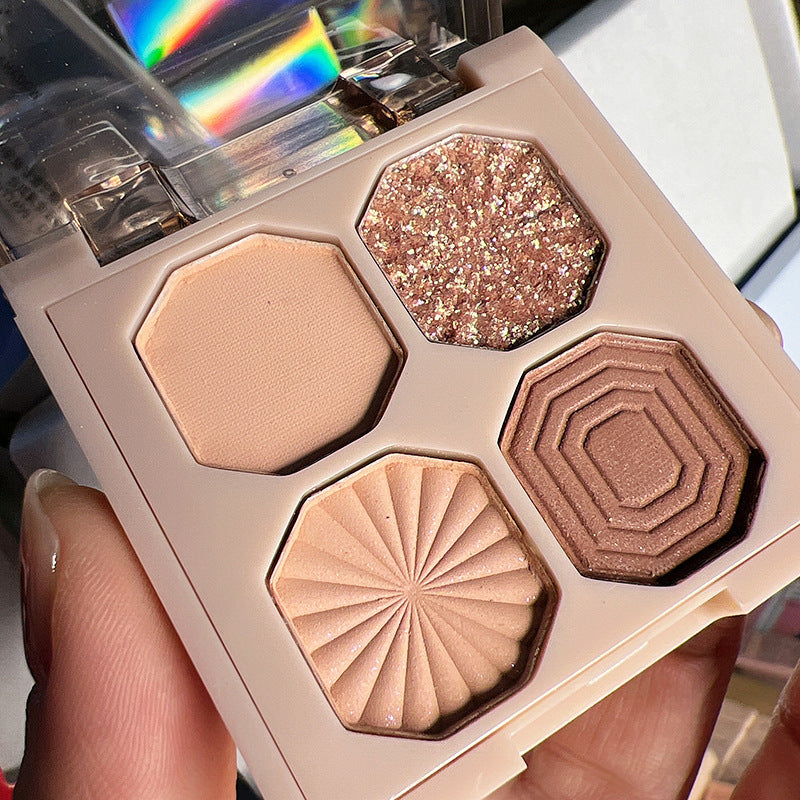 Ladies Fashion Eyeshadow Palette Diamond Four Colors