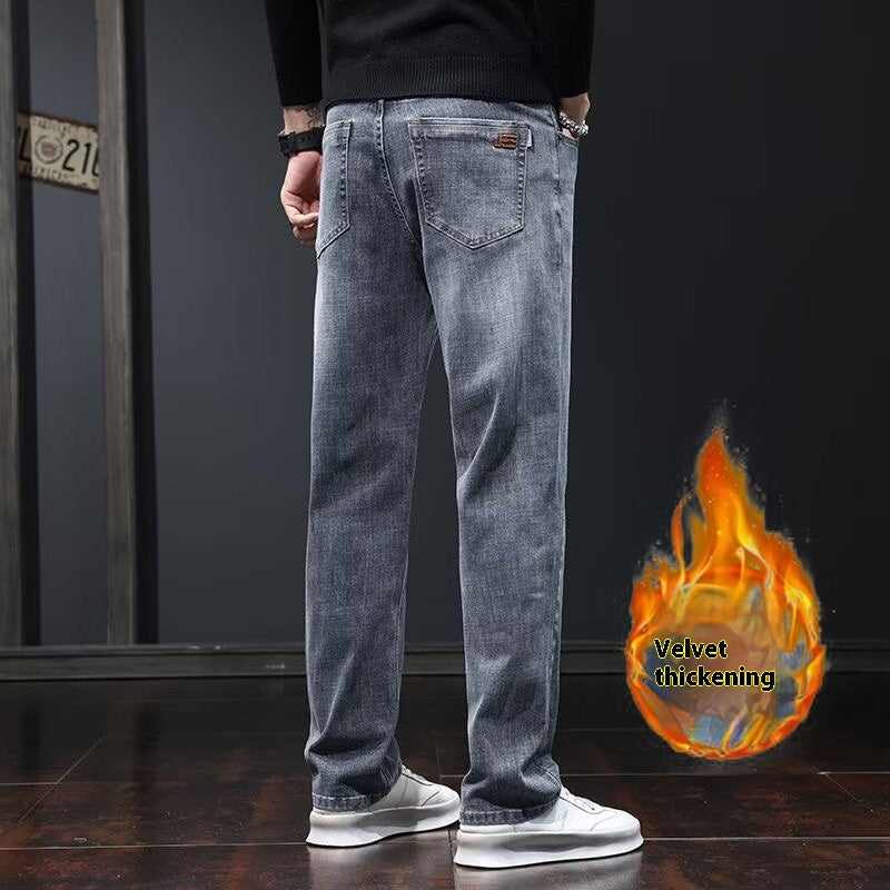 Loose Straight Fit Casual Jeans – All-Day Comfort, Street-Ready Style