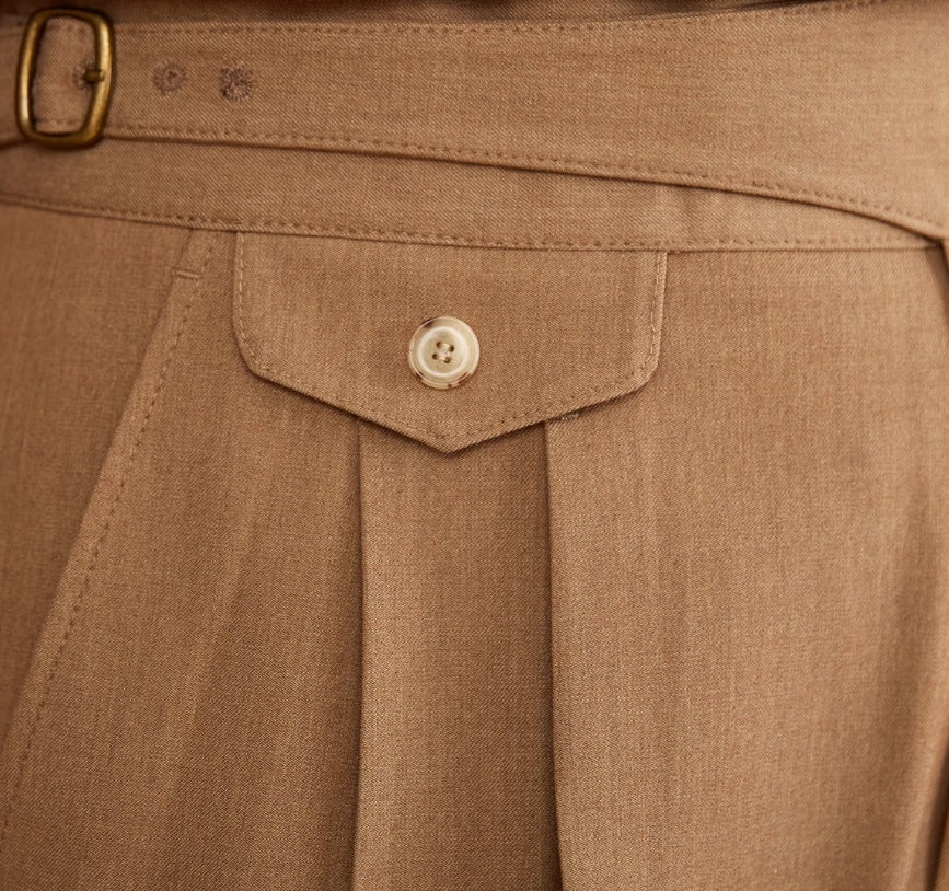 Men's Naples High Waist Straight Casual Pants – Versatile All-Matching Commuter Style | NYLIXA