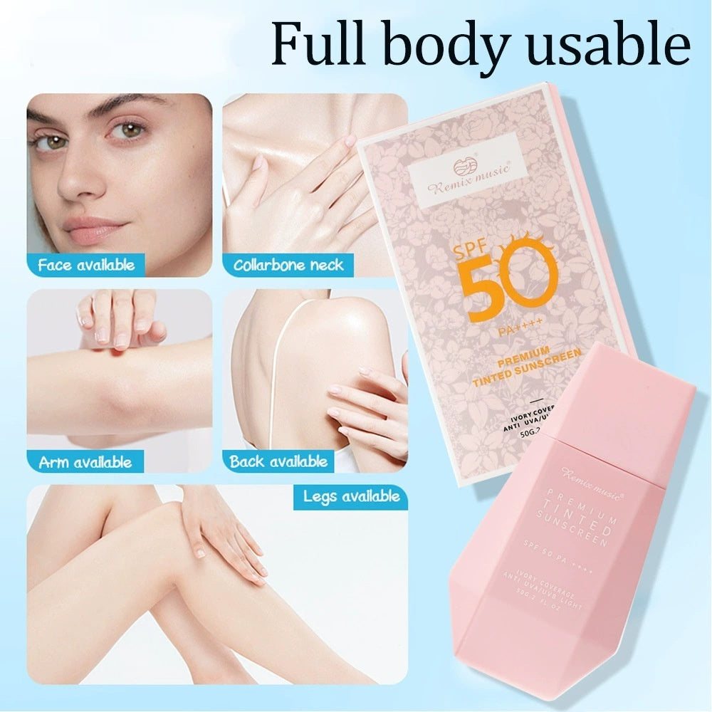 Broad Spectrum SPF 50 Face Sunscreen – Lightweight UV Protection for All Skin Types