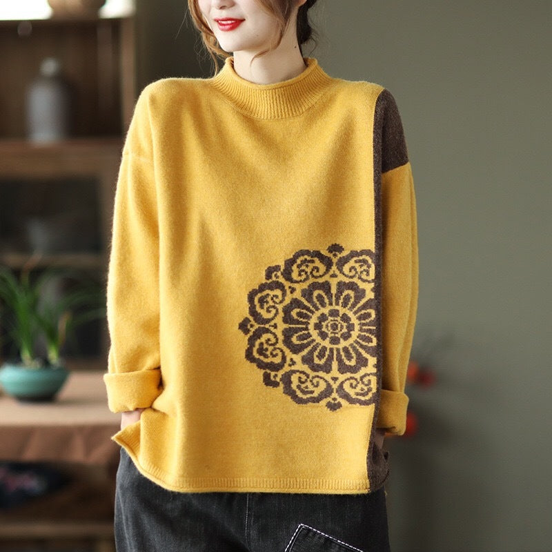 Loose Casual Slimming Top Women's Clothing