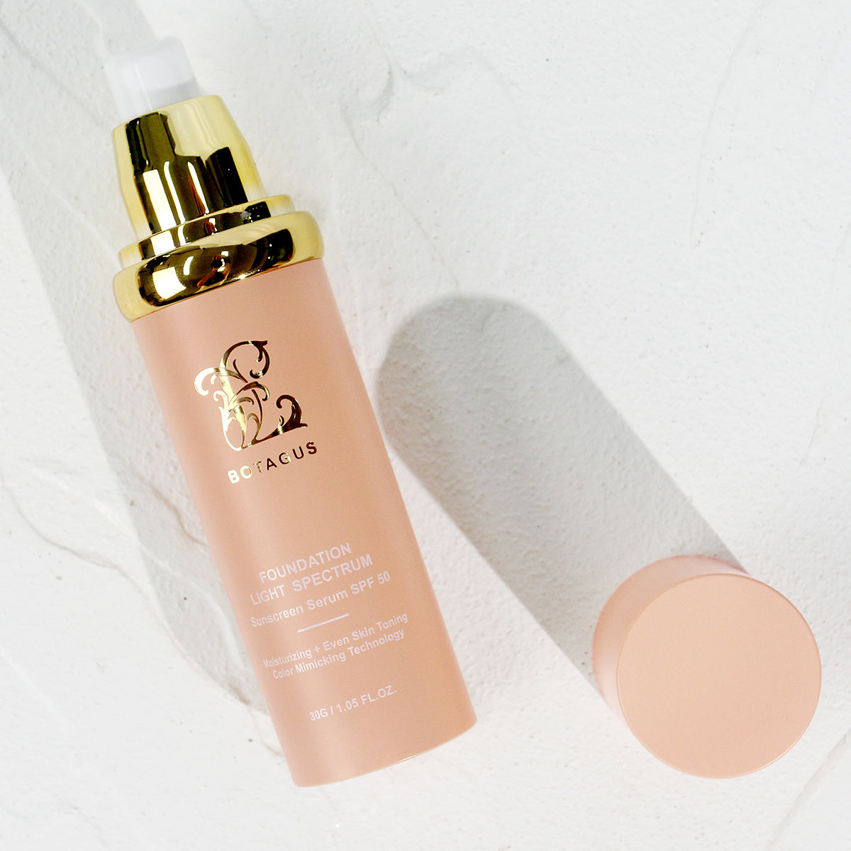 Botagus 4‑in‑1 SPF 50 Foundation – Concealer, Moisturizer, Sunscreen & Light‑Spectrum Coverage