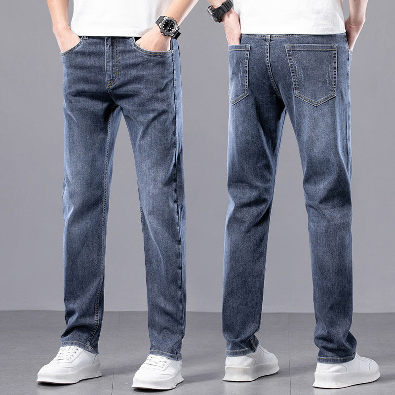 Men's Slim Stretch Straight Casual Pants – Comfort Meets Class