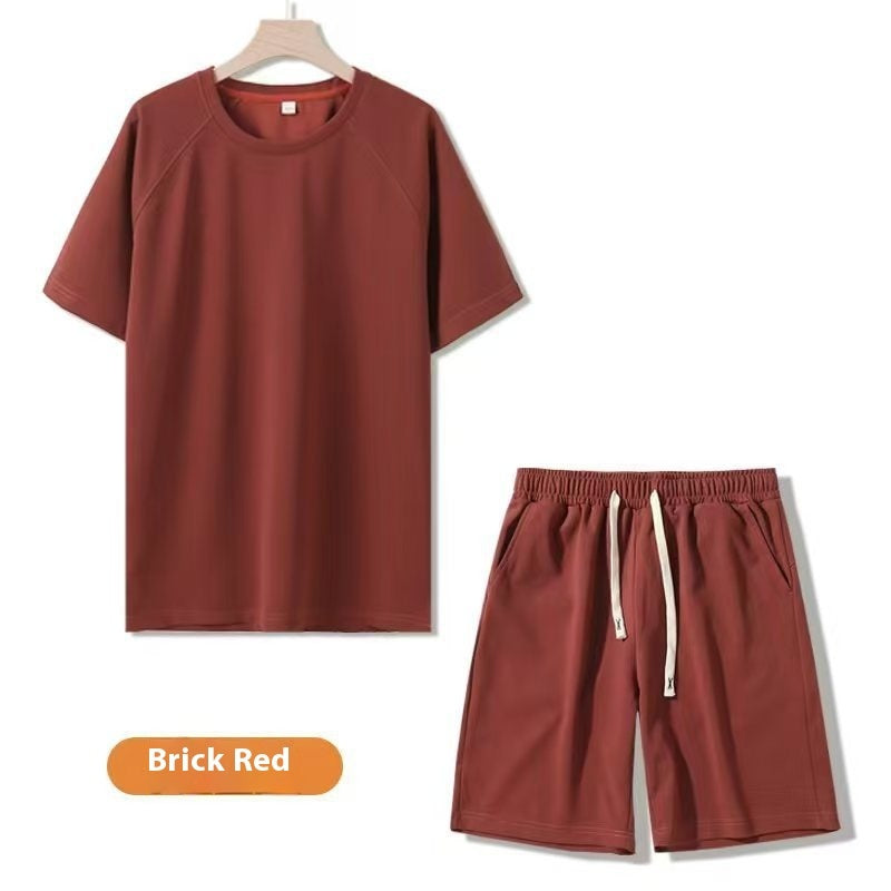 Summer Suit Men's Short Sleeve Breathable