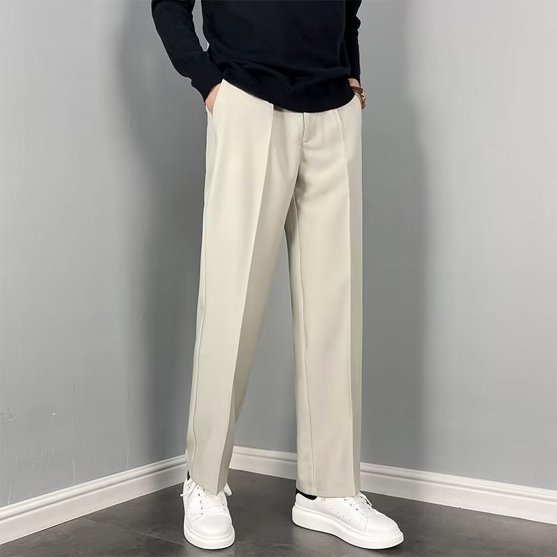 Men's Trendy All-Matching Casual Pants – Daily Comfort Fit Bottom wear