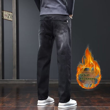 Loose Straight Fit Casual Jeans – All-Day Comfort, Street-Ready Style