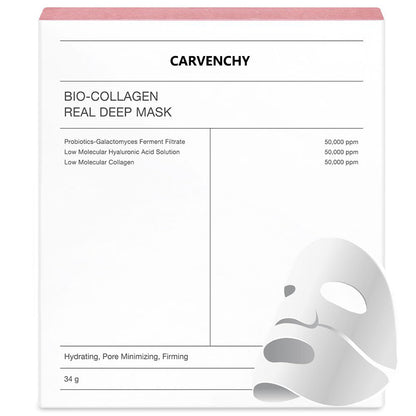 Deep Collagen Overnight Facial Sheet Mask – Low Molecular Collagen Hydration & Firming