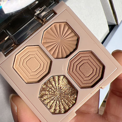 Ladies Fashion Eyeshadow Palette Diamond Four Colors