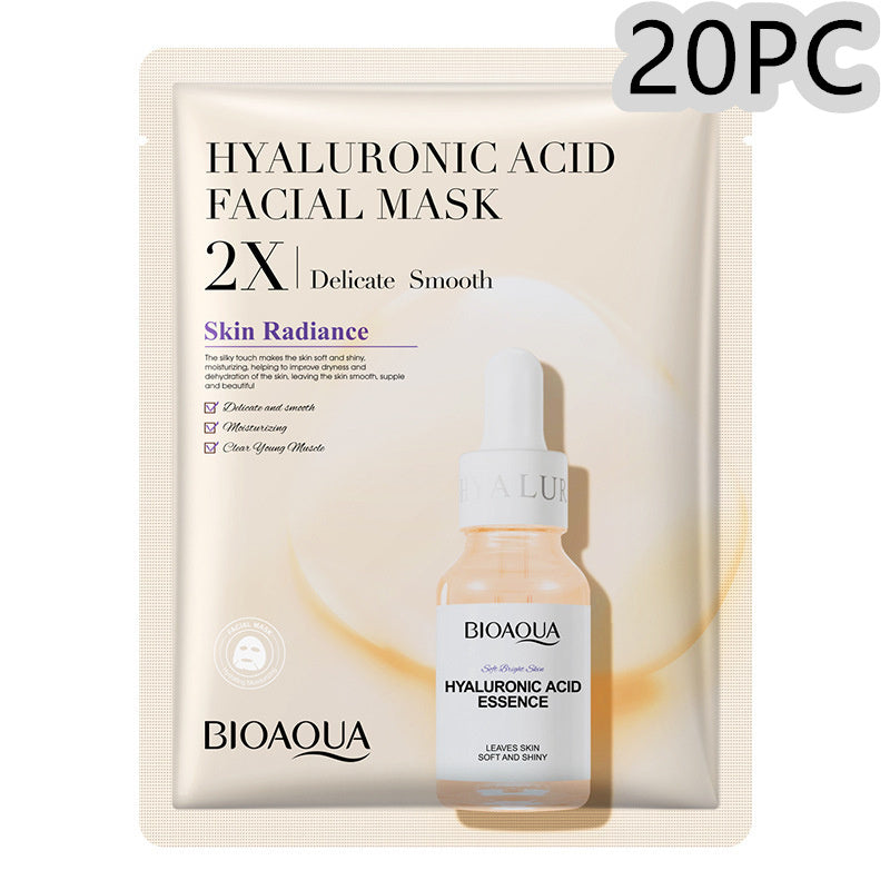 Collagen Face Mask – Moisturizing & Firming Sheet Mask with Hyaluronic Acid