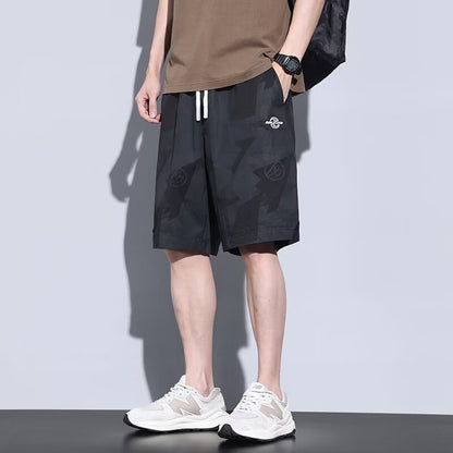 Men's Loose Breathable Quick-drying Camouflage Workwear Shorts
