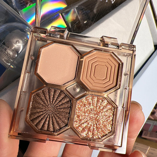Ladies Fashion Eyeshadow Palette Diamond Four Colors