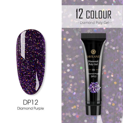 Colorful Nail Polish 10 ml – Vibrant Glossy Finish, Quick-Dry Coat