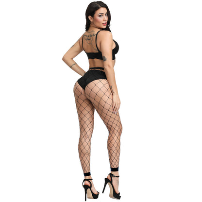Women's Simple Hollow Cropped Leggings