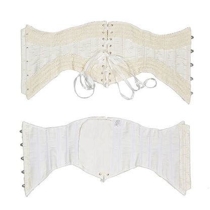 30cm Long 5-button Fishbone Lolita Lace Waist Seal