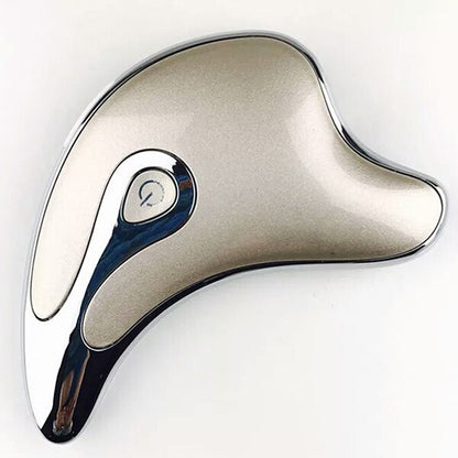 Electric LED Gua‑Sha Facial Massager – Microcurrent & Heat Lifting Tool for Face Slimming & Rejuvenation