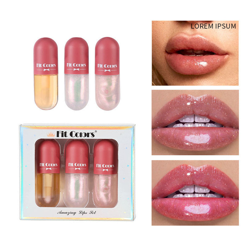 Instant Volume Lip Plumper Oil – Clear, Nourishing, Anti‑Fine‑Line Lip Serum