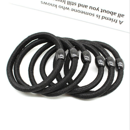 Korean High-Stretch Hair Tie Hair Accessories Stall Base Tie Hair Elastic