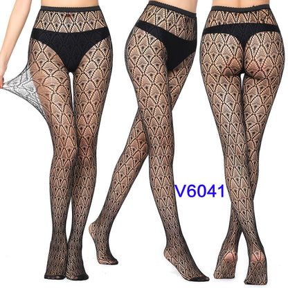 Retro Socks Side Rose Five-Pointed Star Rompers Bottom Socks