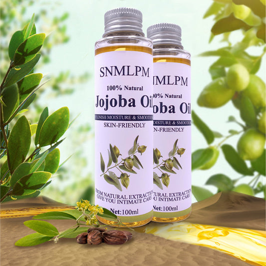 Premium Cold‑Pressed Jojoba Massage Oil – Deep Moisture for Body & Face