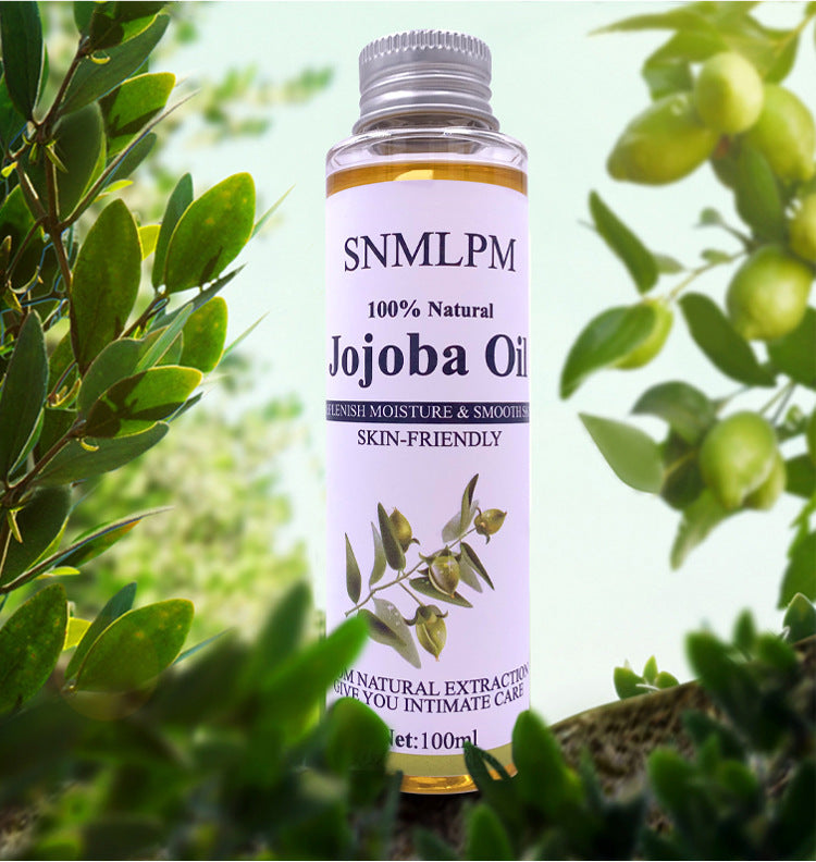 Premium Cold‑Pressed Jojoba Massage Oil – Deep Moisture for Body & Face