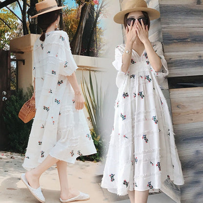 Maternity Dress Summer Dress Fashion New Maternity Dress