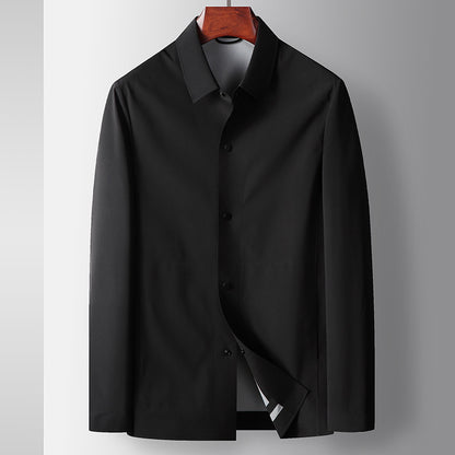 Men’s Business Casual Lightweight Coat – Spring & Summer Thin Layer