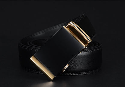 Male pin buckle belt