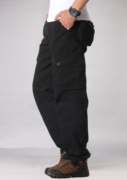 Men’s Fashion Overalls – Streetwear-Inspired Utility Trousers with Adjustable Straps