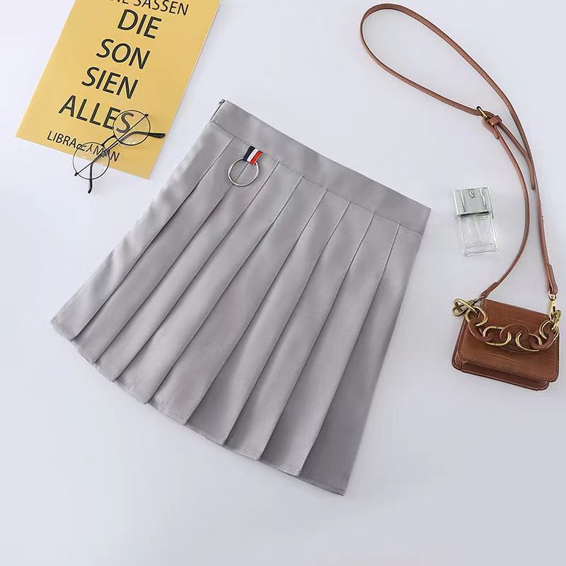 Trendy Street Pleated Mini Skirt with Safety Shorts