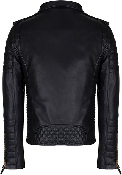 Thick Collar European And American Double Zipper Jacket
