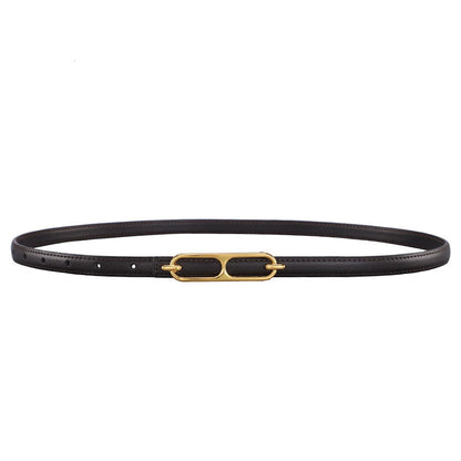All-match Suit Waist-tight Dress Decoration Geometric Belt