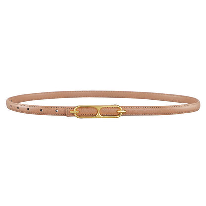 All-match Suit Waist-tight Dress Decoration Geometric Belt