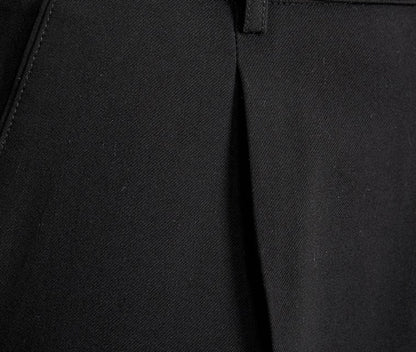 High Waist Baggy Straight Trousers for Men – Gentry Style, Wrinkle-Free Comfort | NYLIXA