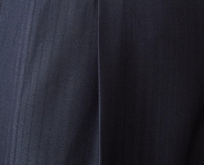 Men’s High-Waisted Gentry Striped Business Casual Trousers – Classic Straight Fit | NYLIXA