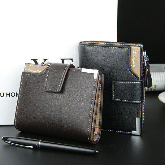 Vertical Buckle Multifunctional Zipper Wallet