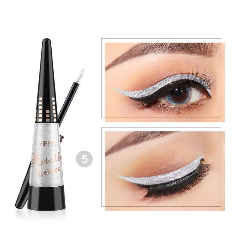 Pearlescent Liquid Eyeliner Pudaier Metal