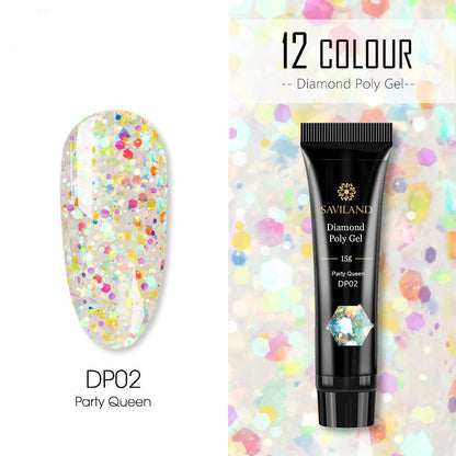 Colorful Nail Polish 10 ml – Vibrant Glossy Finish, Quick-Dry Coat